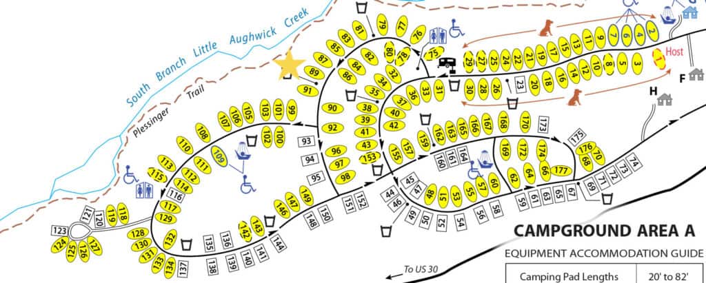 Cowans Gap State Park Map Trip Report: Cowans Gap State Park In Pennsylvania - Road Trip Tails