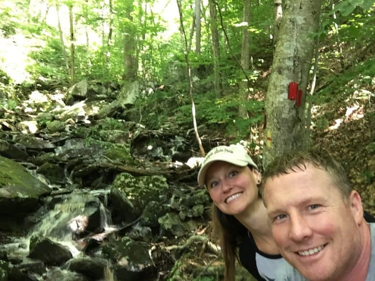 high rock trail at worlds end state park 1