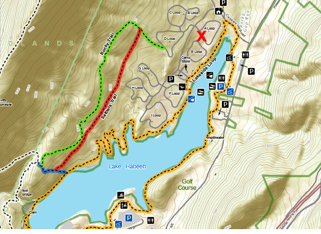 rocky gap state park cutout campground map