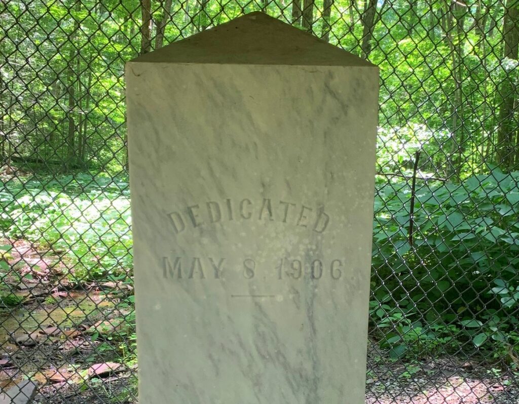 the lost cox children monument side 3