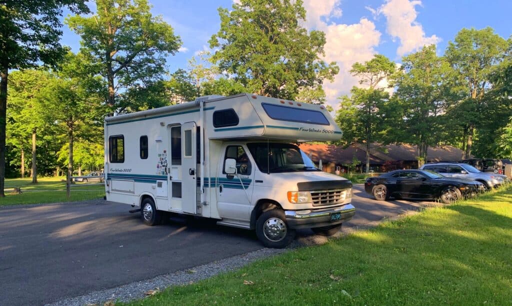 axl roads parked at blue knob tavern