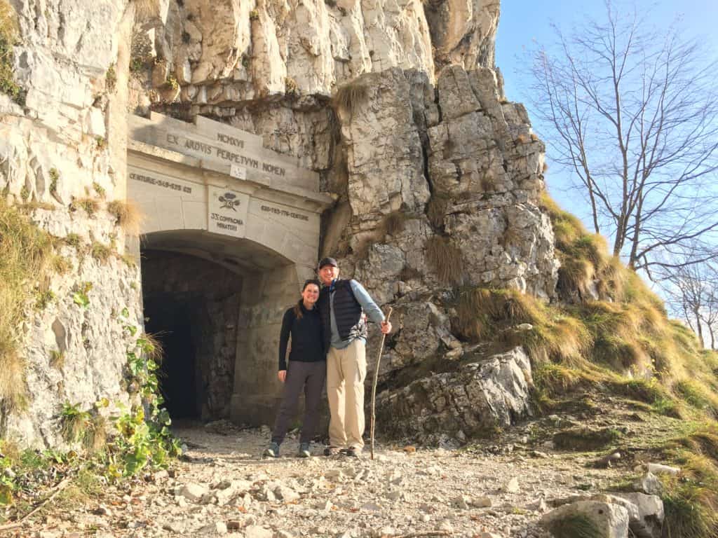 first tunnel on road of 52 tunnels