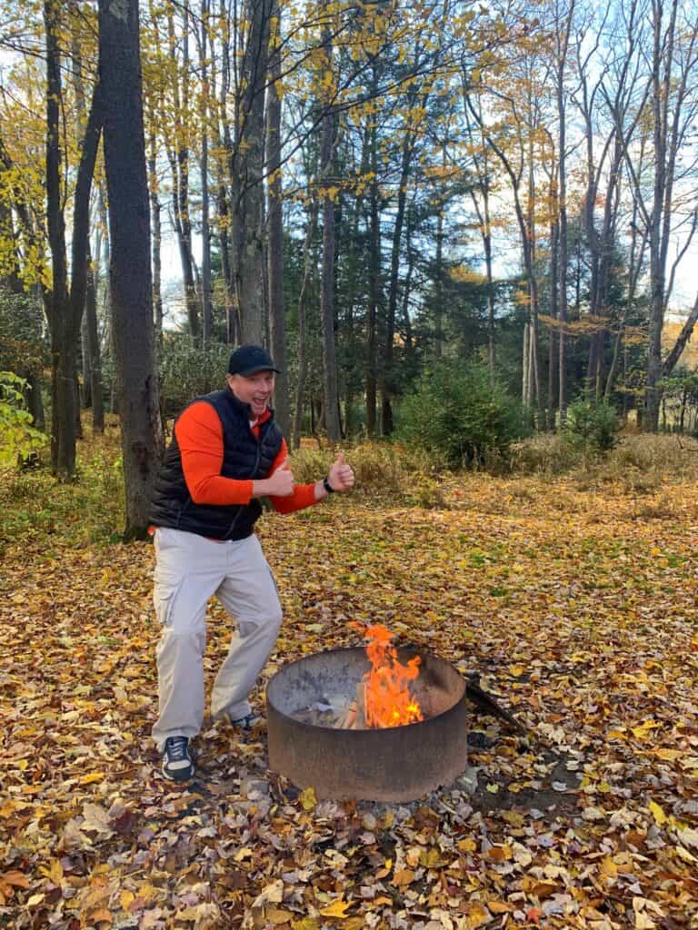 canaan valley state park campground fire pit