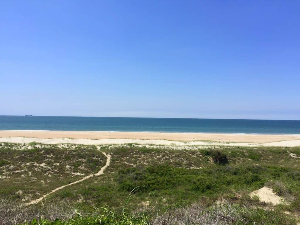 Fort Macon State Park ocean views