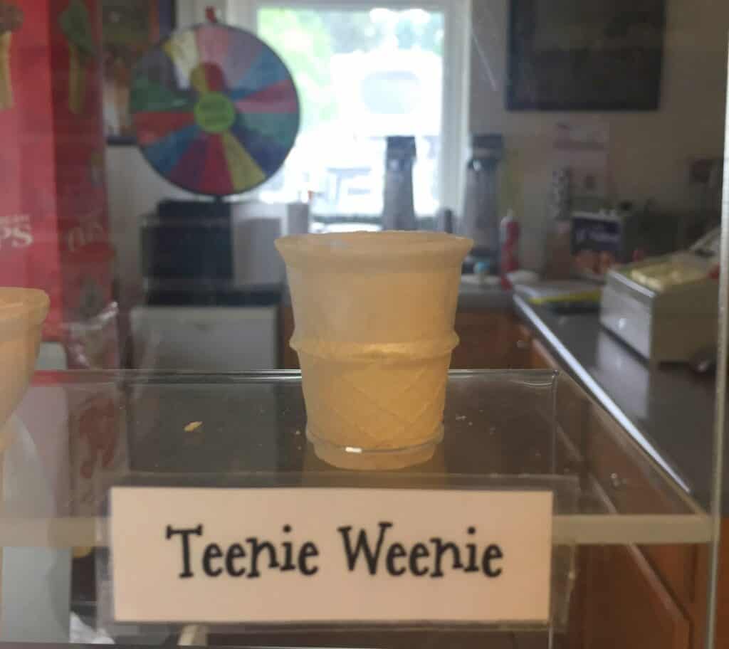 teenie weenie cone