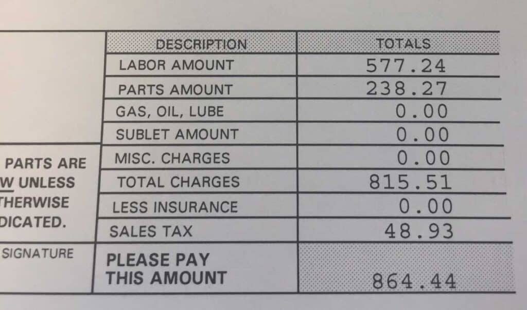 rv alternator and wiring final cost