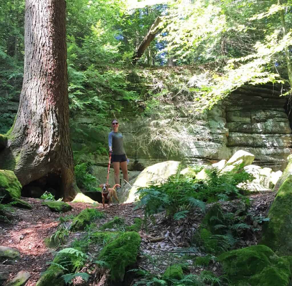 cuyahoga valley national park ledges trail and hazel