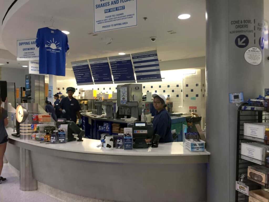 penn state berkey creamery counter