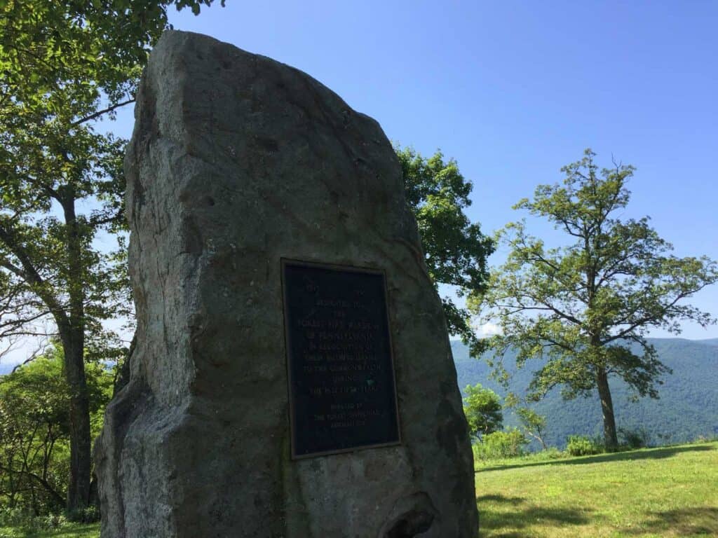 pa fire wardens memorial stone