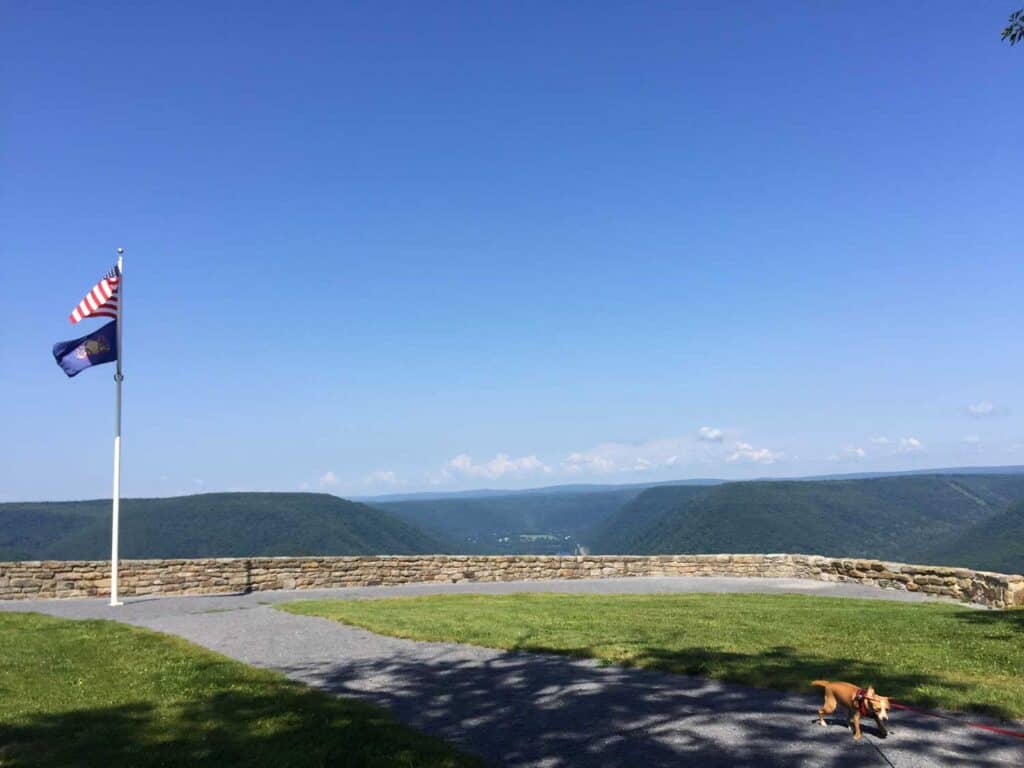 hyner run state park scenic overlook