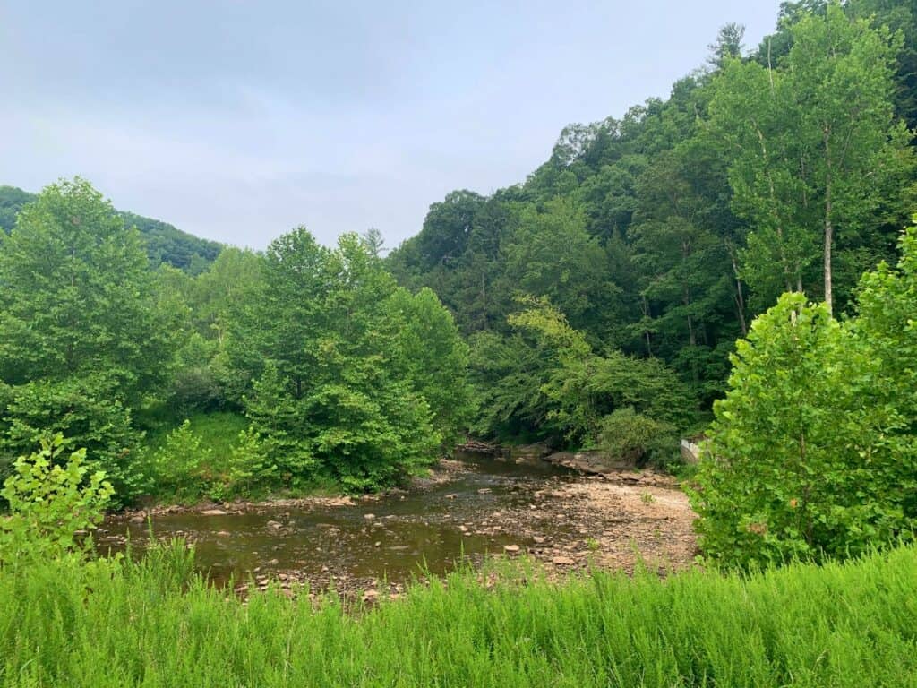 north bend state park creek