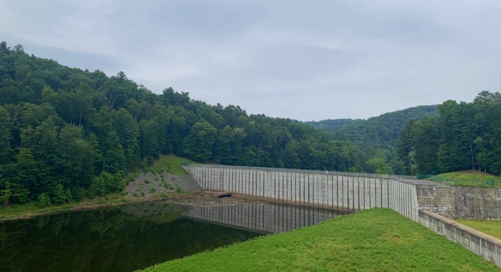 north bend state park dam overlook