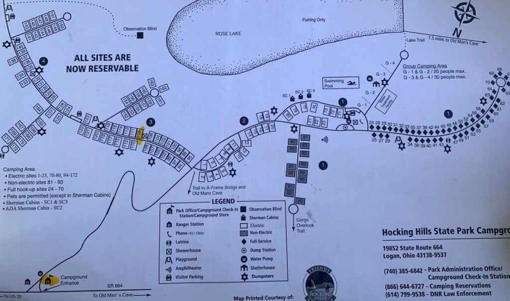 hocking hills state park campground map