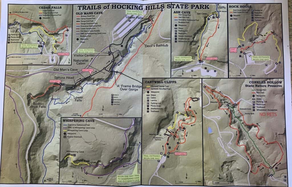 more trails of hocking hills map