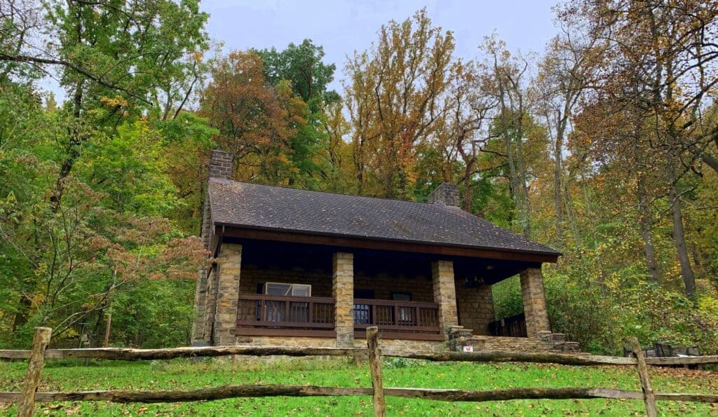 james a. kell visitors center keystone state park