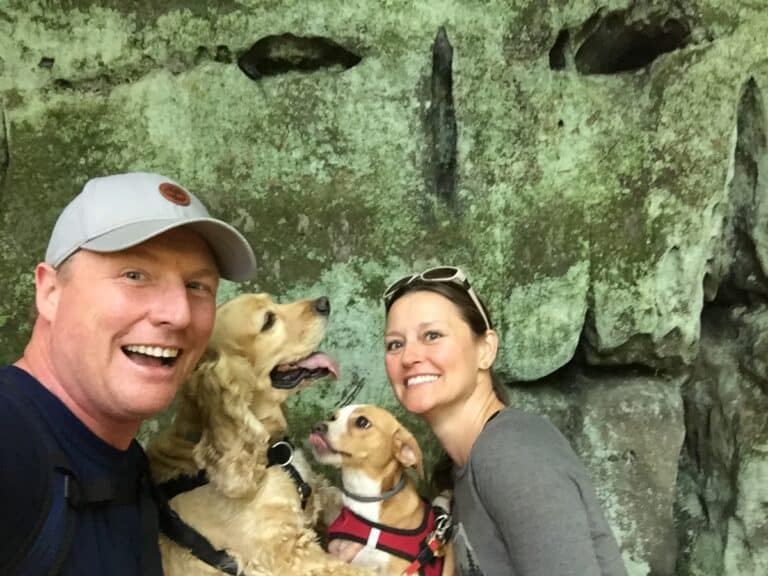 Cuyahoga Valley National Park Ledges selfie