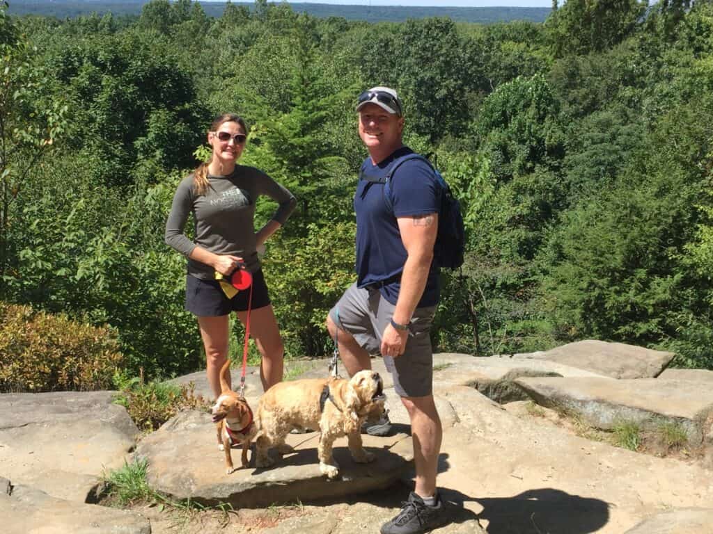 Cuyahoga Valley National Park scenic overlook with Franklin