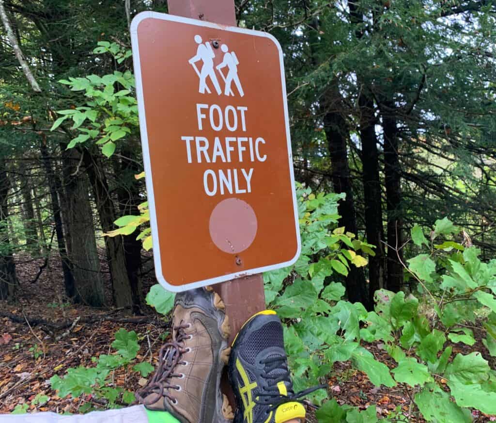 keystone state park foot traffic only