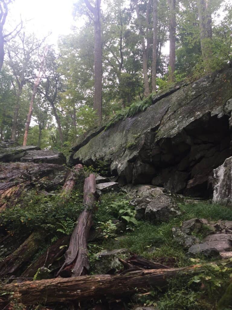 cunningham falls state park hiking trail views