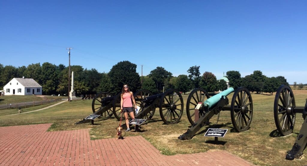 Artillery at Antietam National Battlefield