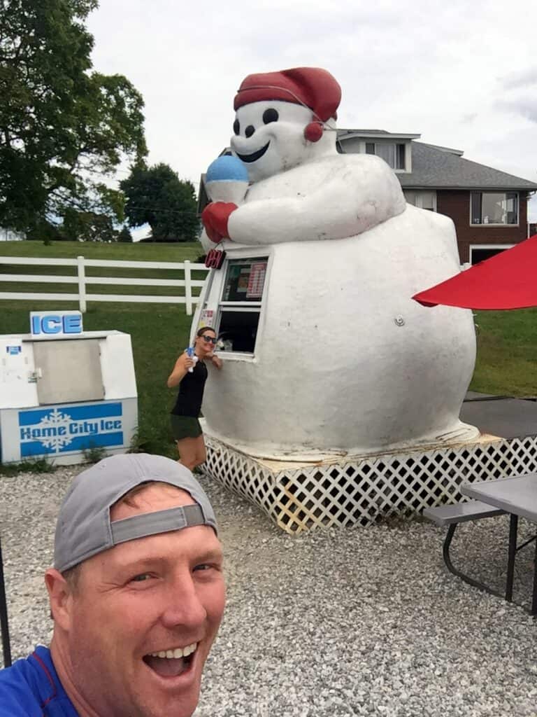 the snowman in portersville