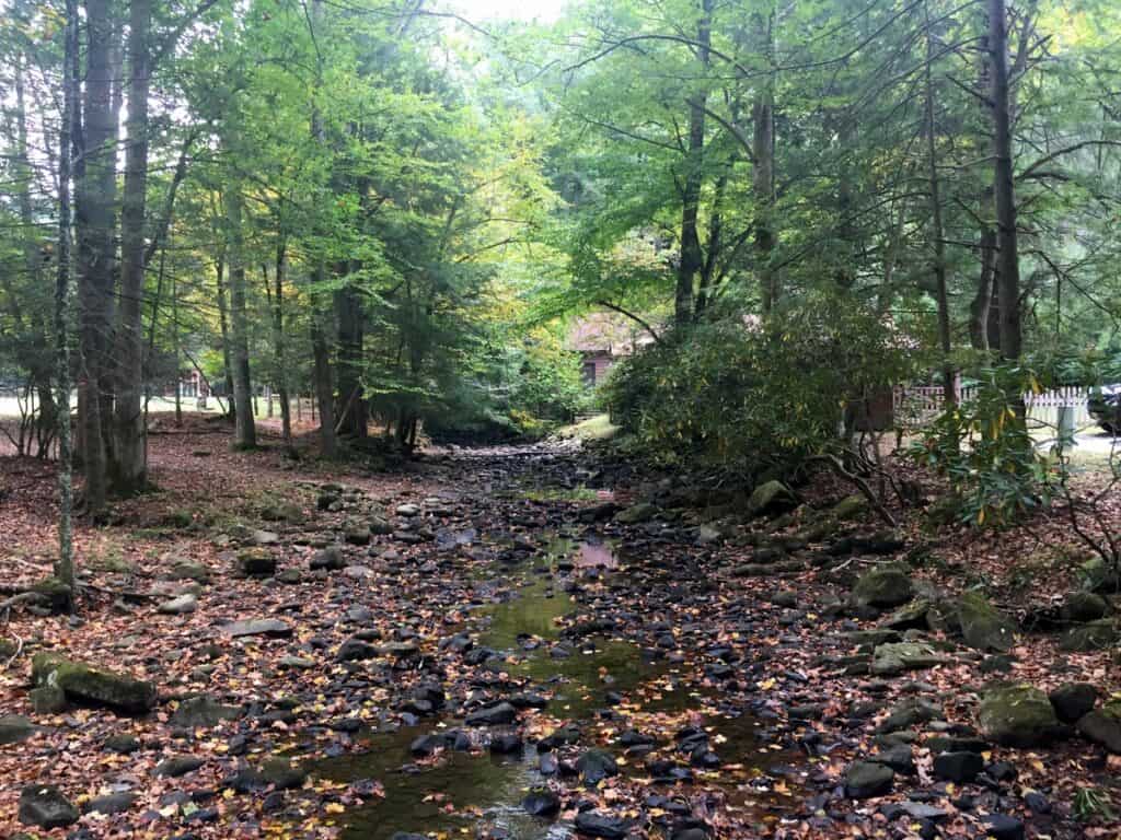 bubbling brook of holly river state park