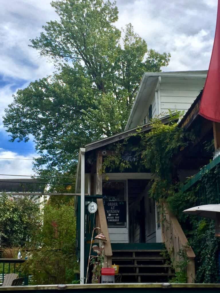 Ohiopyle House Cafe entrance