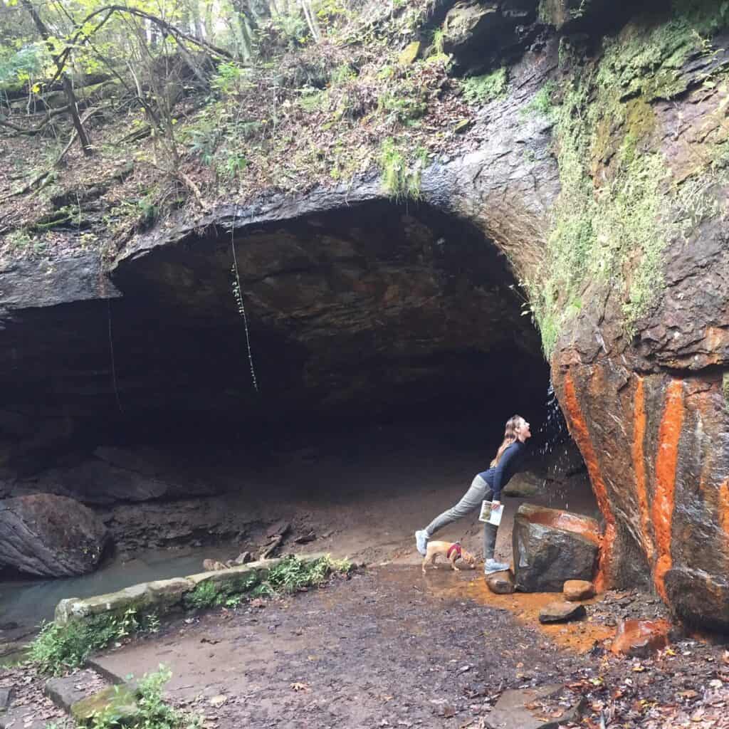 frankfort mineral springs at raccoon creek state park drinking