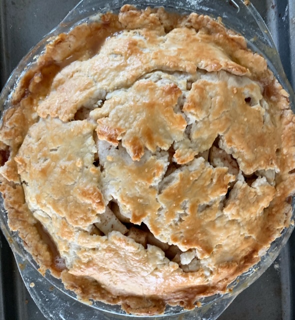 homemade apple pie