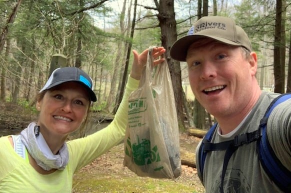 kooser state park litter pickup