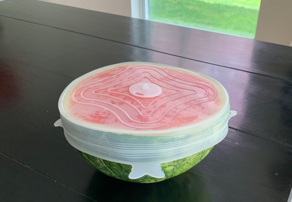 Uni-Lid on watermelon
