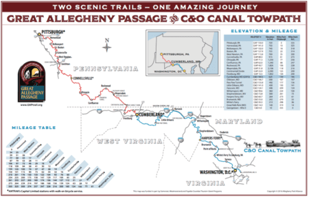 gap trail map