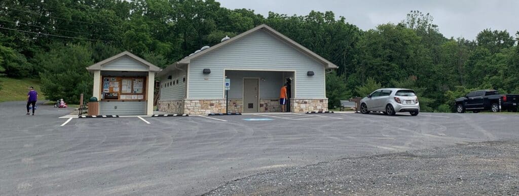 little buffalo state park shower house