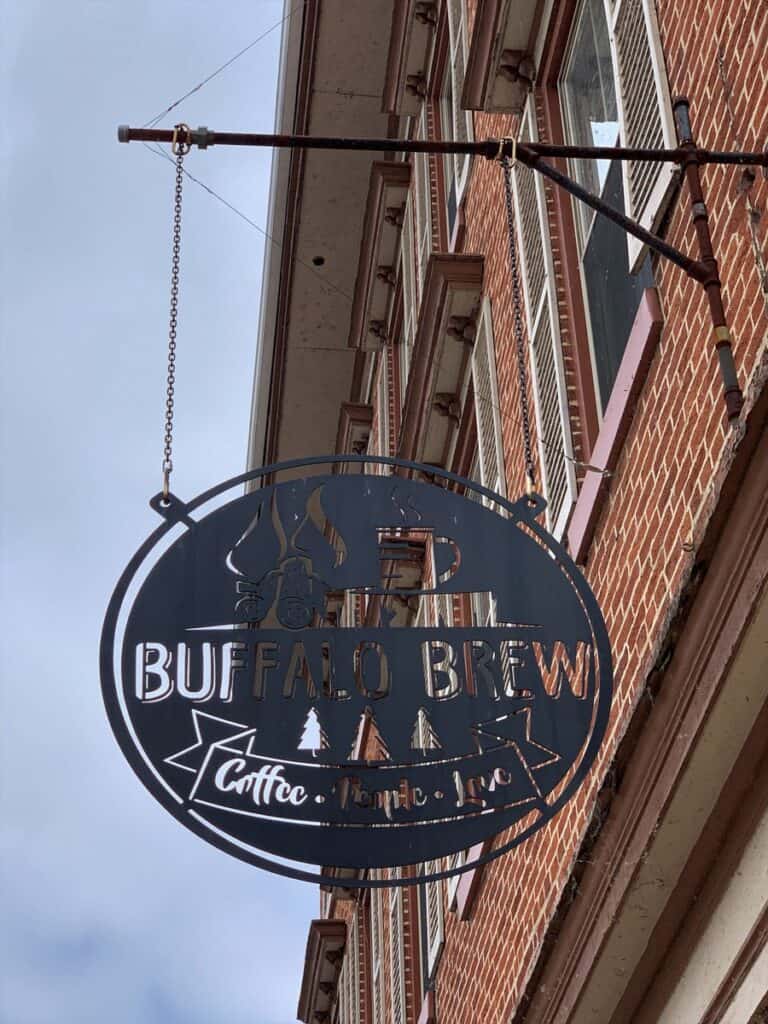 buffalo brew sign