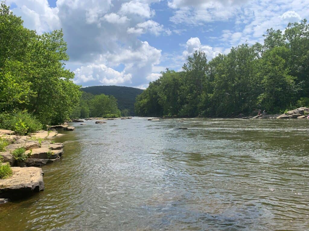 ohiopyle youghiogheny river upstream