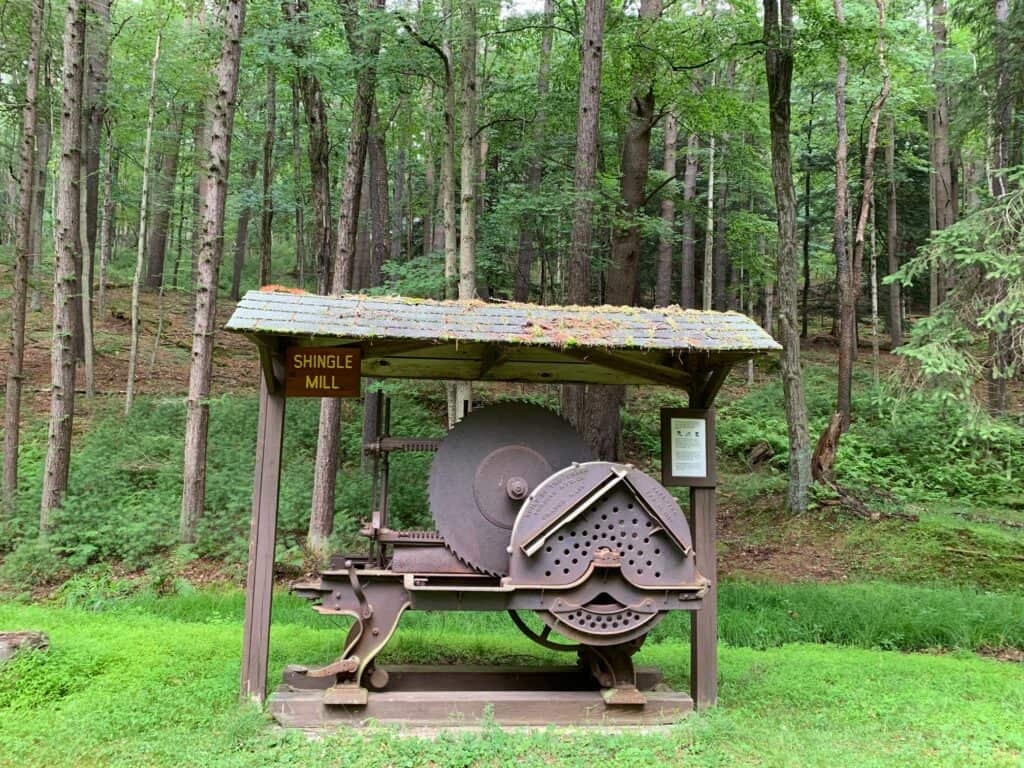 clear creek state park display