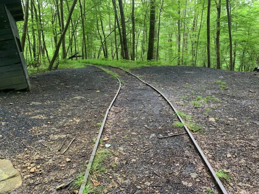 deep creek lake state park brant mine tracks