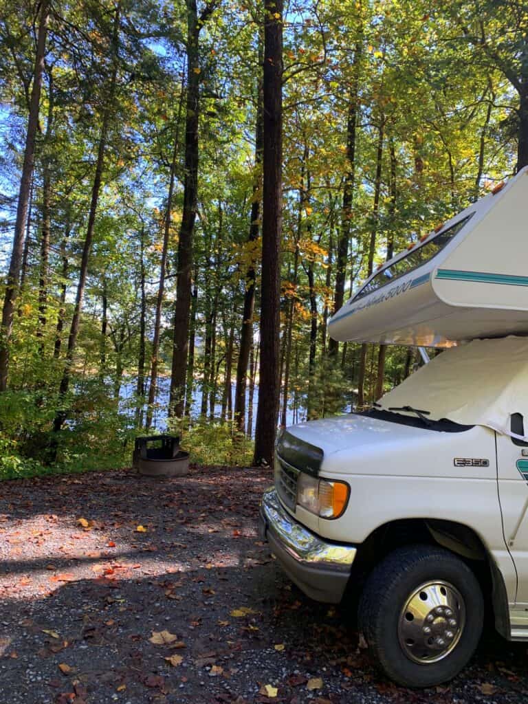 cowans gap campground site 186 views 1