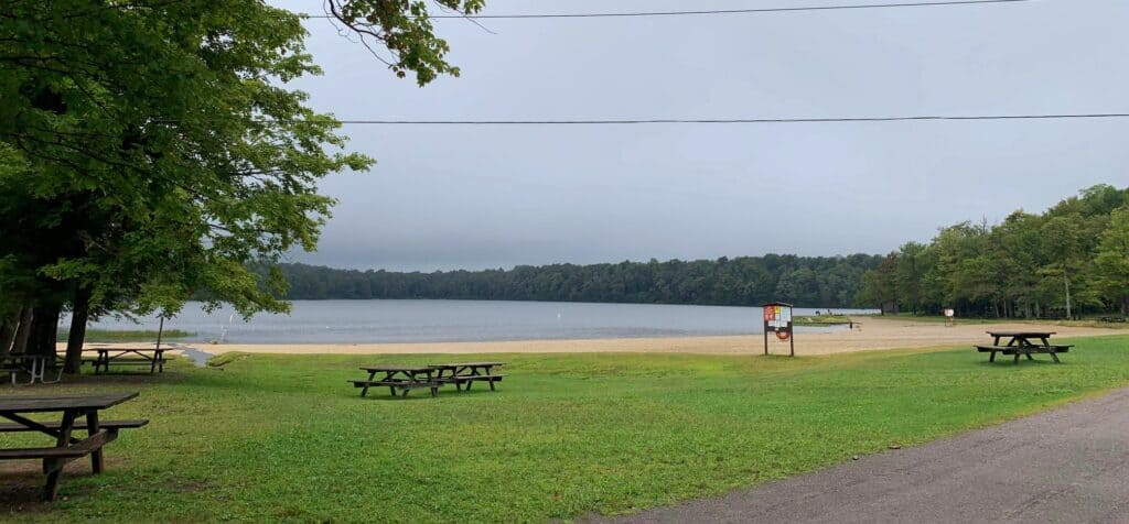 ricketts glen state park empty beach