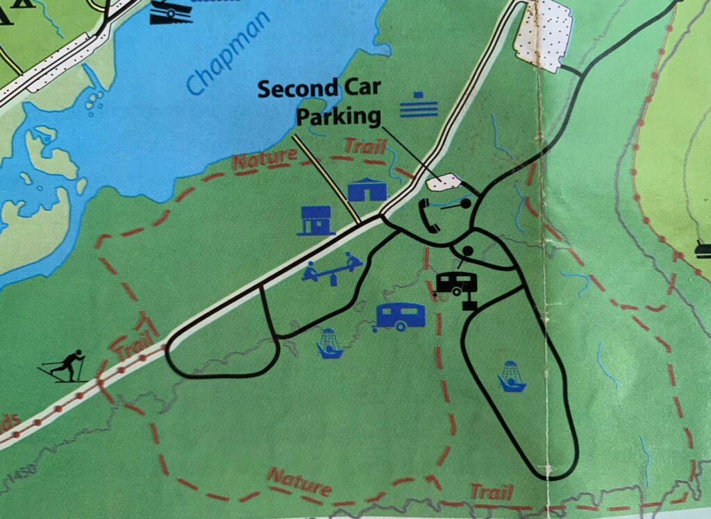 chapman state park campground map