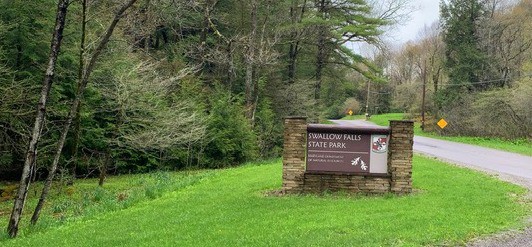 swallow falls state park main entrance