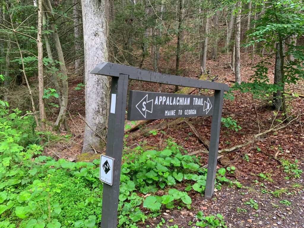 appalachian trail sign