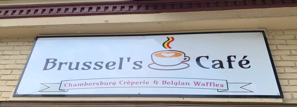 brussel's cafe sign