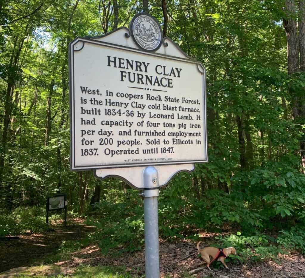 henry clay furnace sign