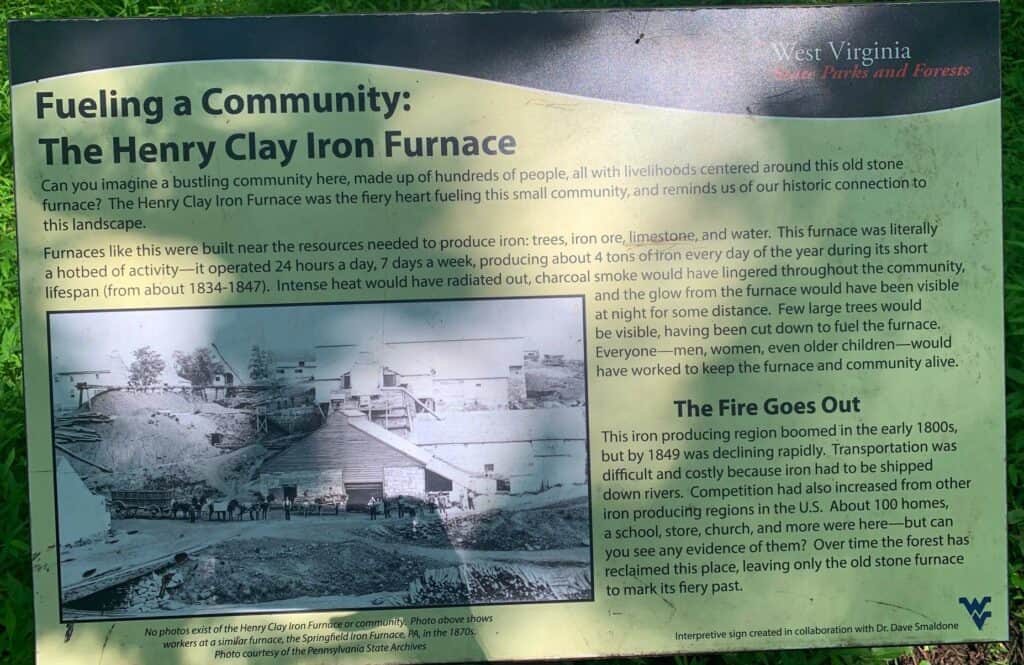 henry clay furnace sign 2