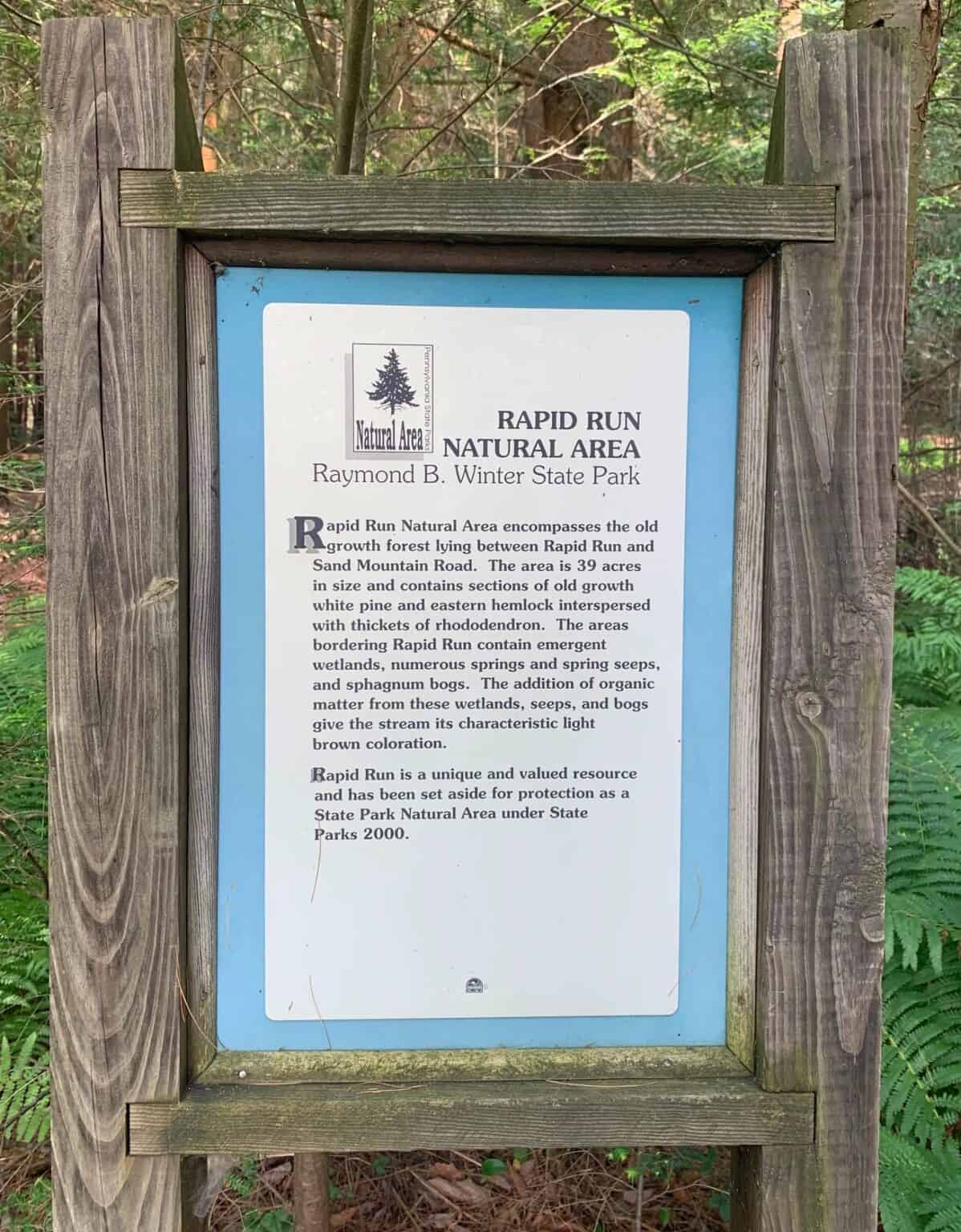 Trip Report Raymond B. Winter State Park in Pennsylvania Road Trip Tails