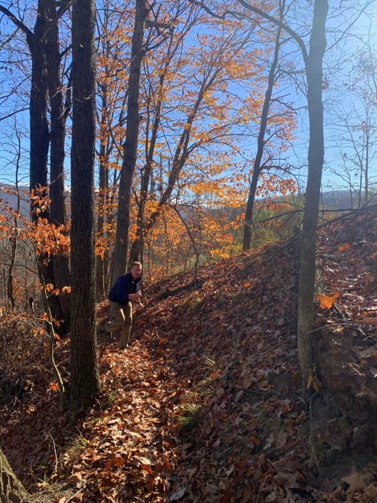 canoe creek state park fall trail