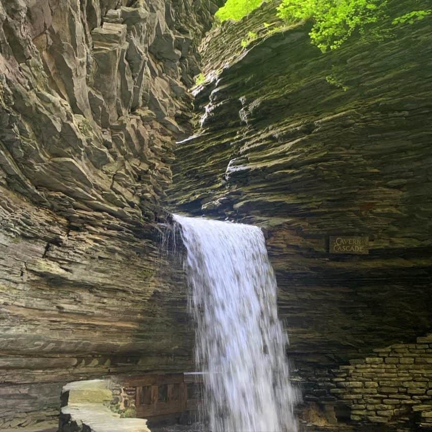 NY State Park Waterfall Cover