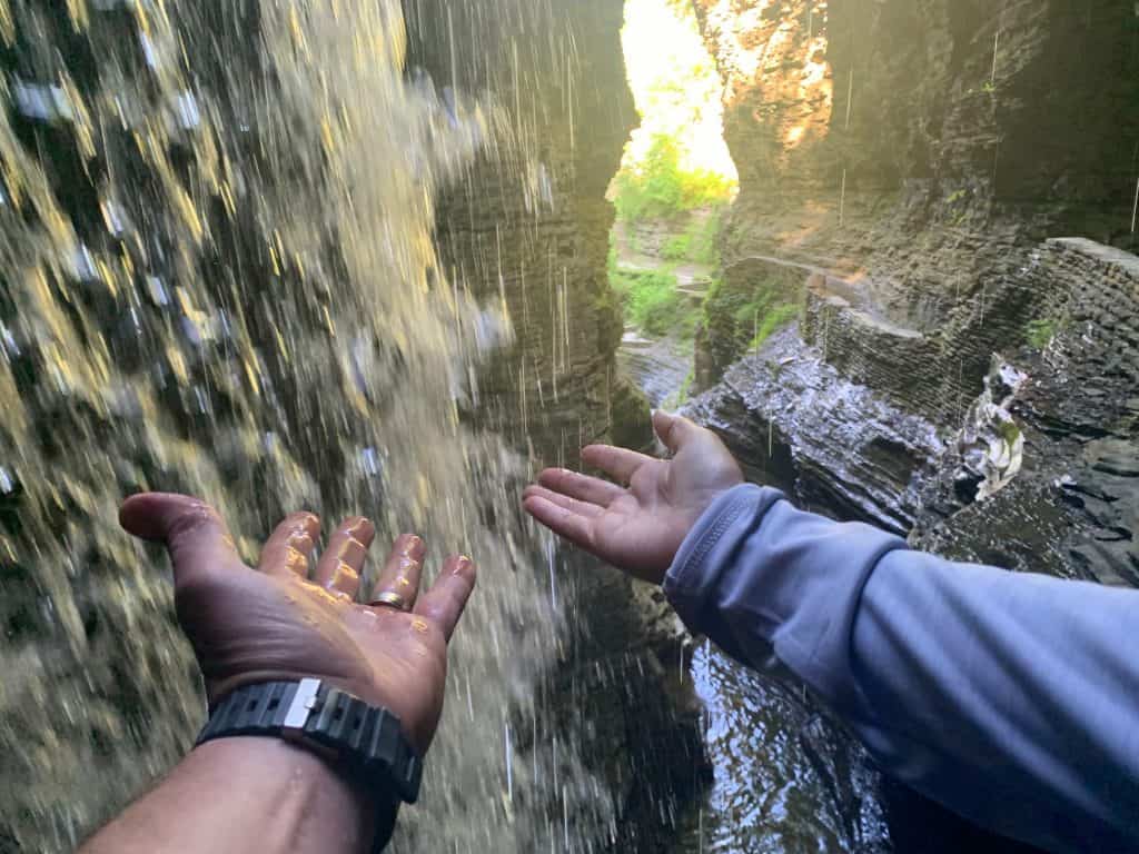 reach out and touch ithaca waterfalls