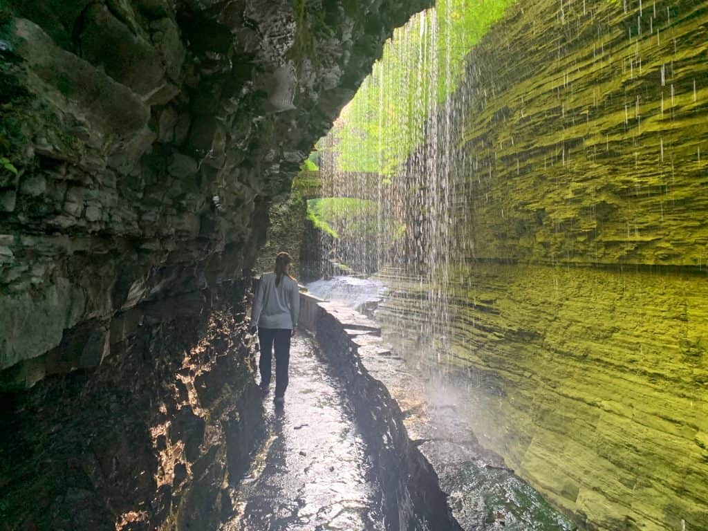 watkins glen state park waterfalls 1